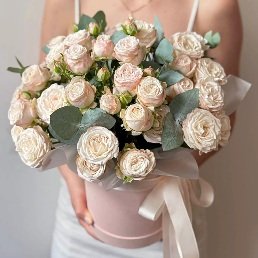 Цветы в коробке